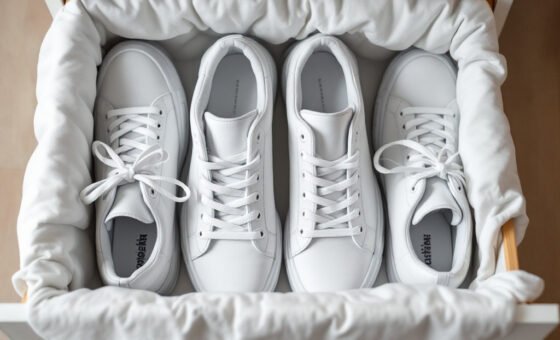 Como Guardar Tenis Branco para Evitar Poeira, Mofo e Amarelamento
